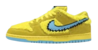 Grateful Dead Dunk Sb Yellow