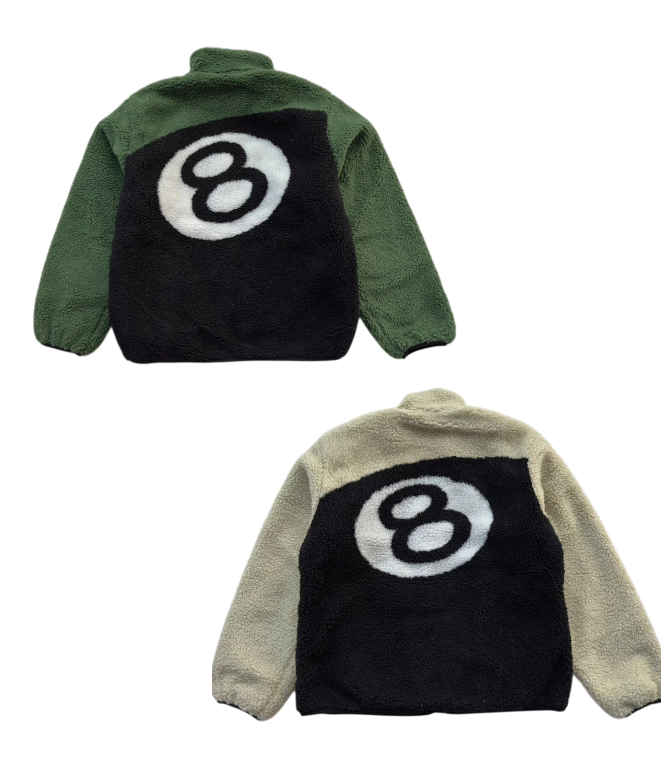 Stussy jacket 8 ball
