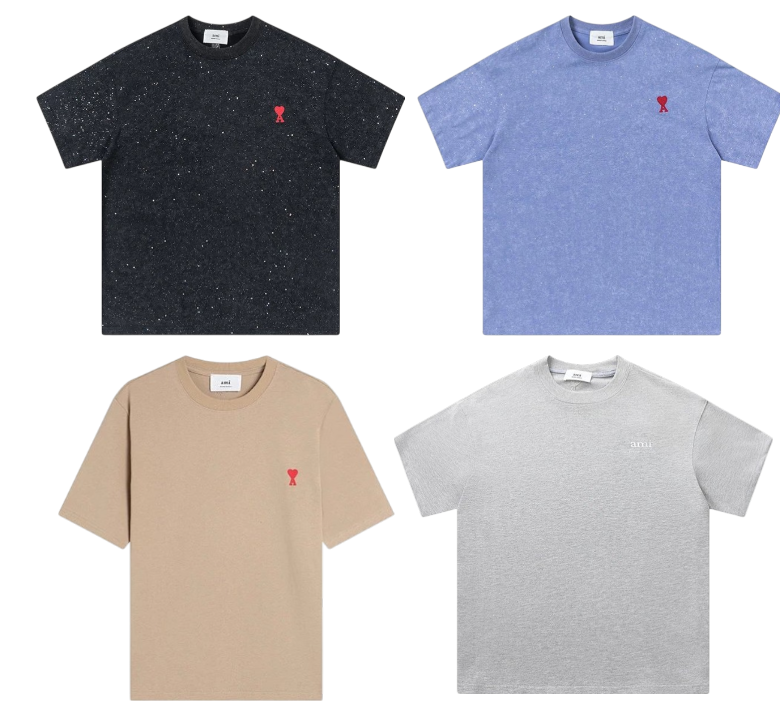 Ami Paris  T-shirts (+20 styles) brand new