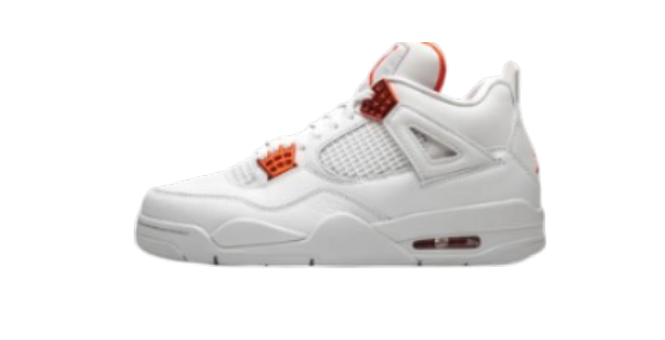 Jordan 4 Orange Metallic