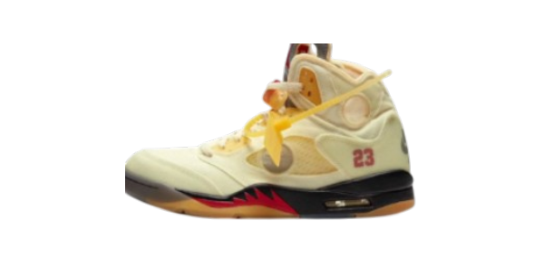 Jordan 5 Off-White Sail