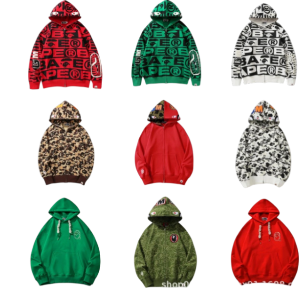 Bape Hoodies (+20 styles) brand new