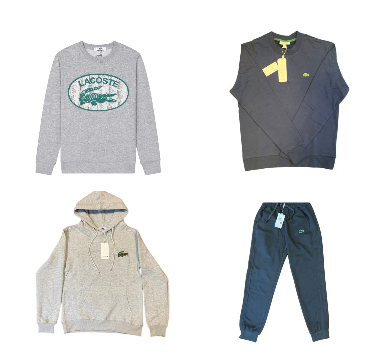 Lacoste Sweater Hoodie and Pants
