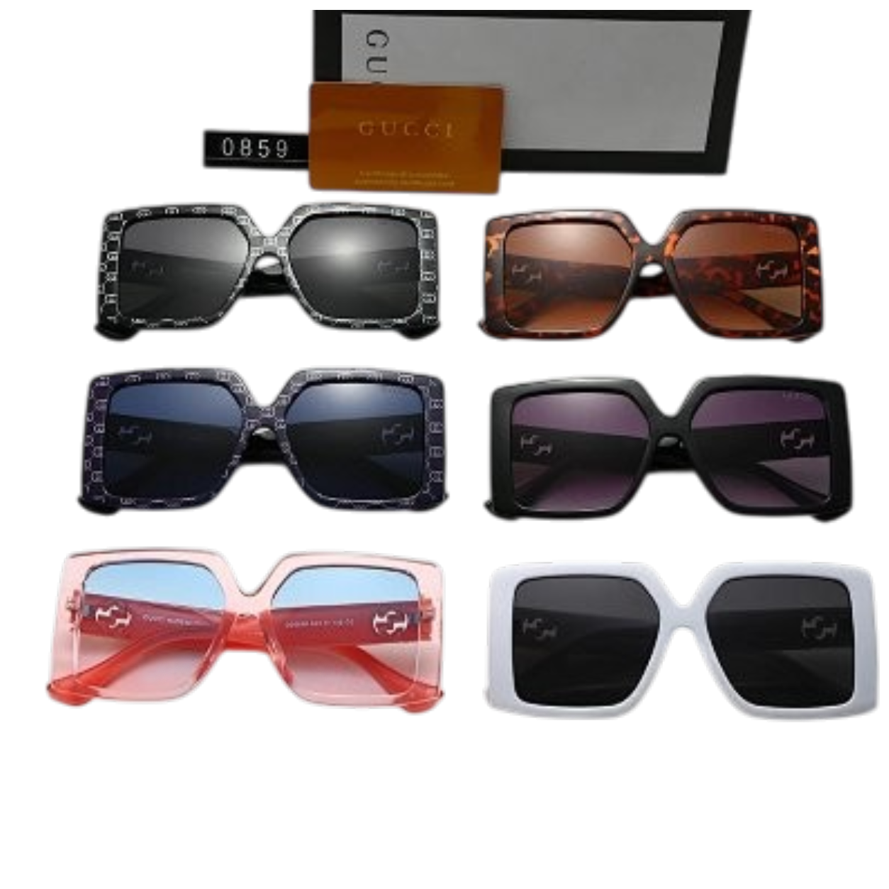 Gucci SunGlasses 36-colorways [Premium Quality]