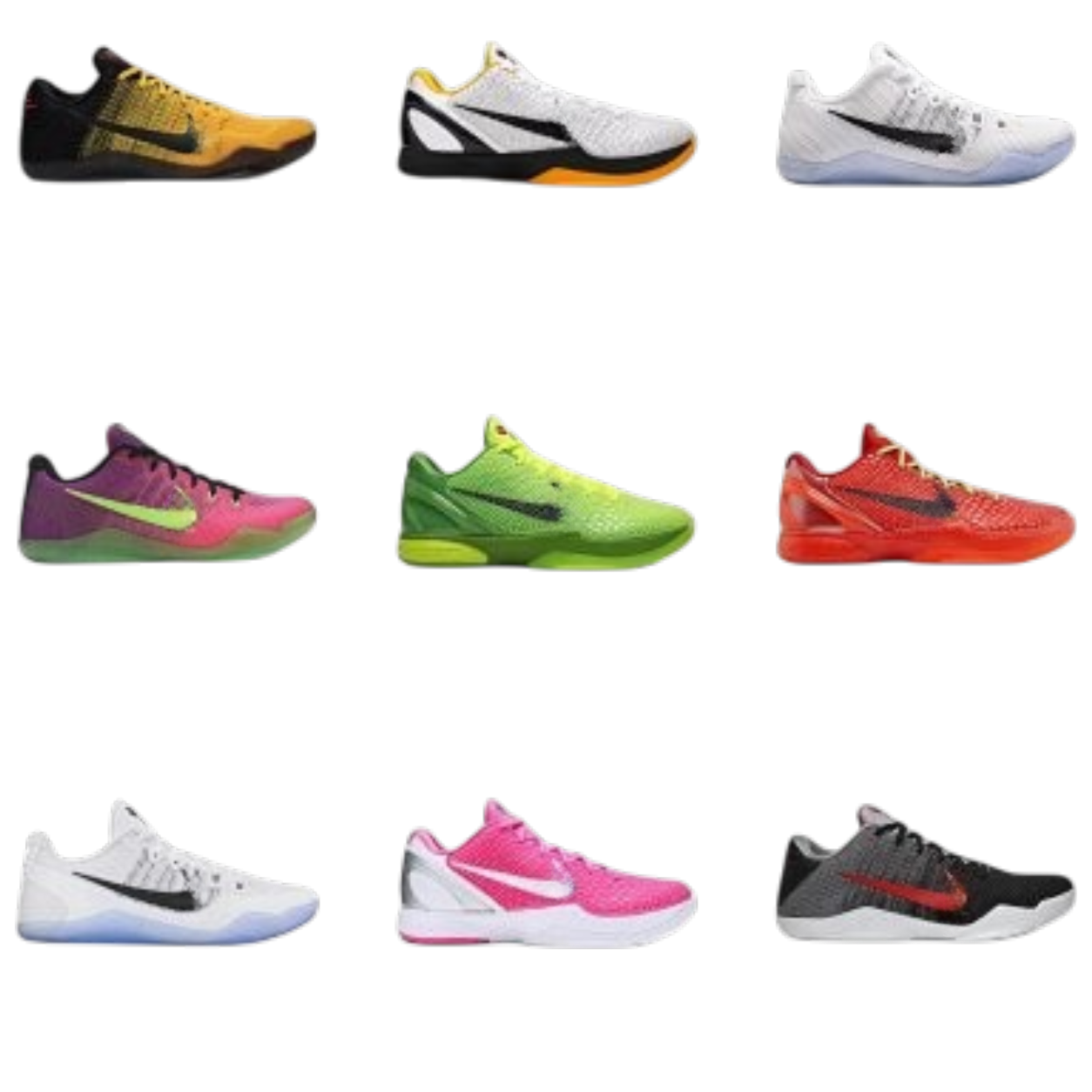 Kobe 6 White Del Sol