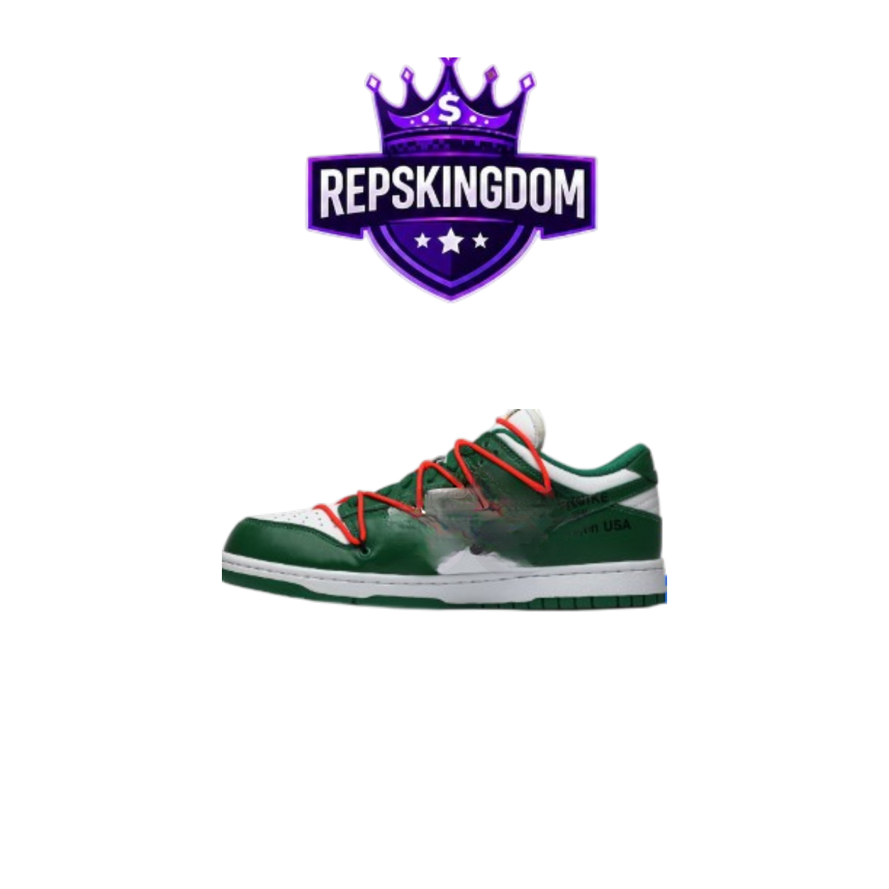 Off White Pine Green