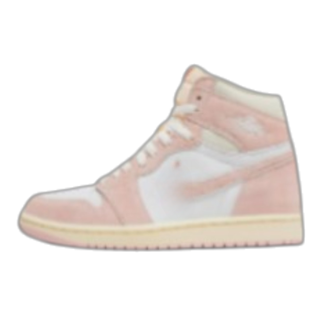 Air J1 High Washed Pink