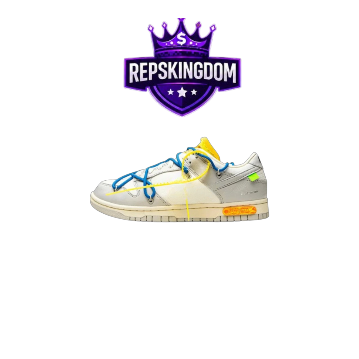 dunk low x Off white