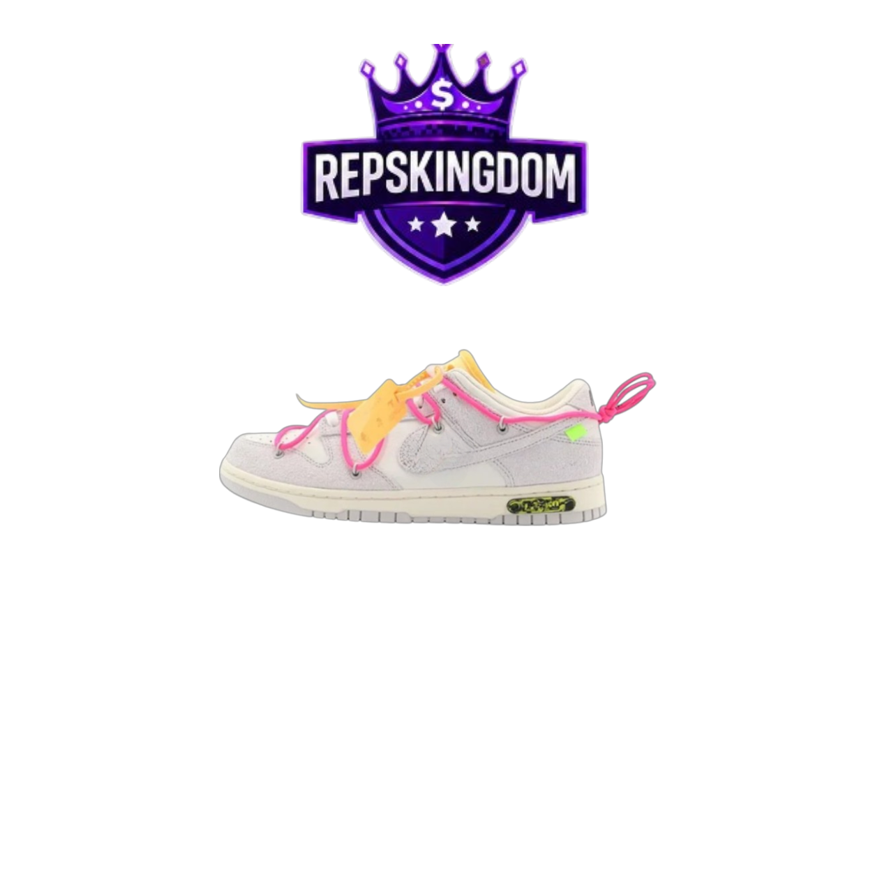 dunk low x Off white