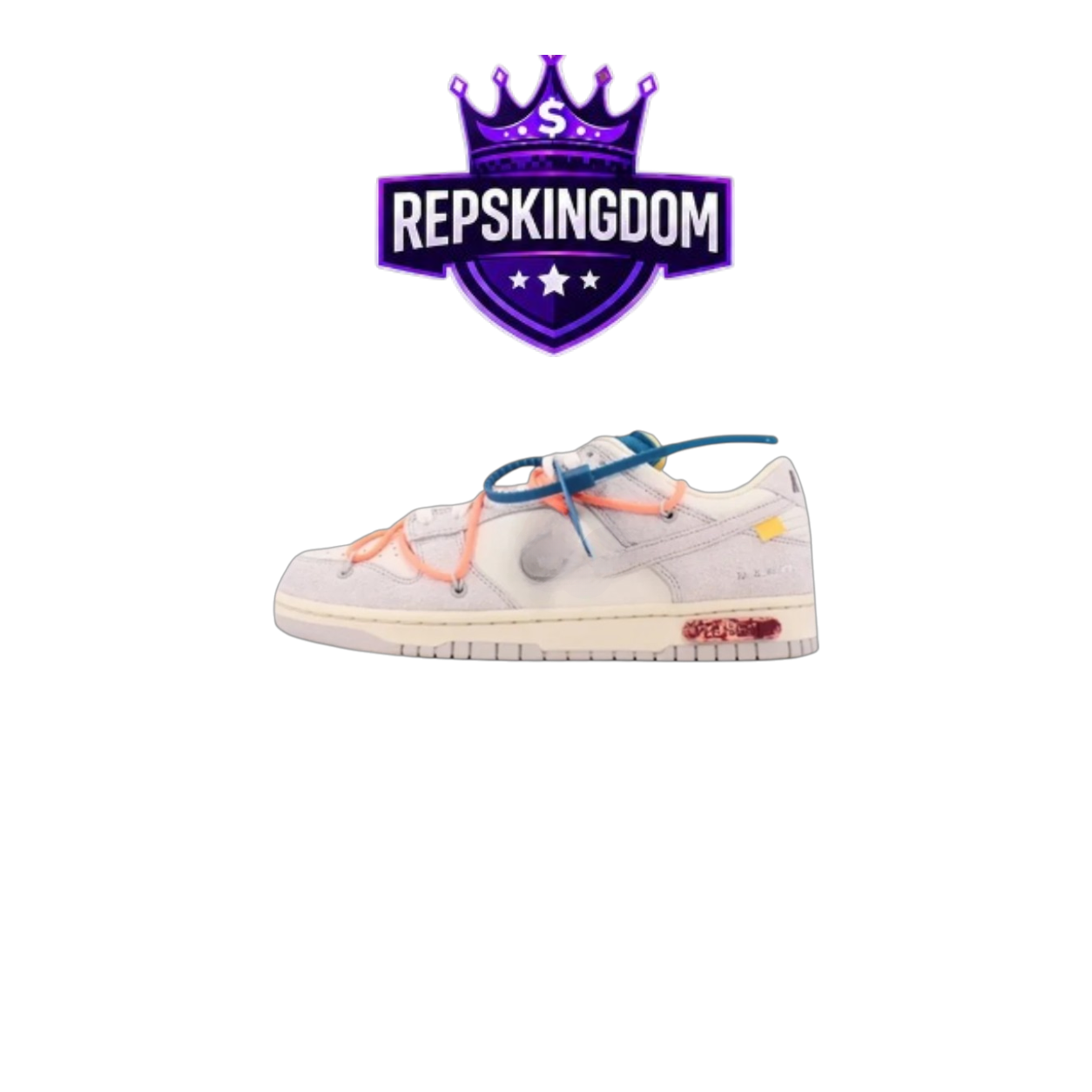 dunk low x Off white
