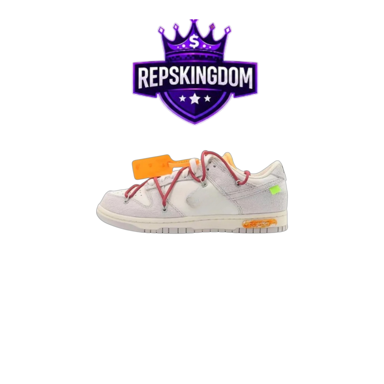 dunk low x Off white