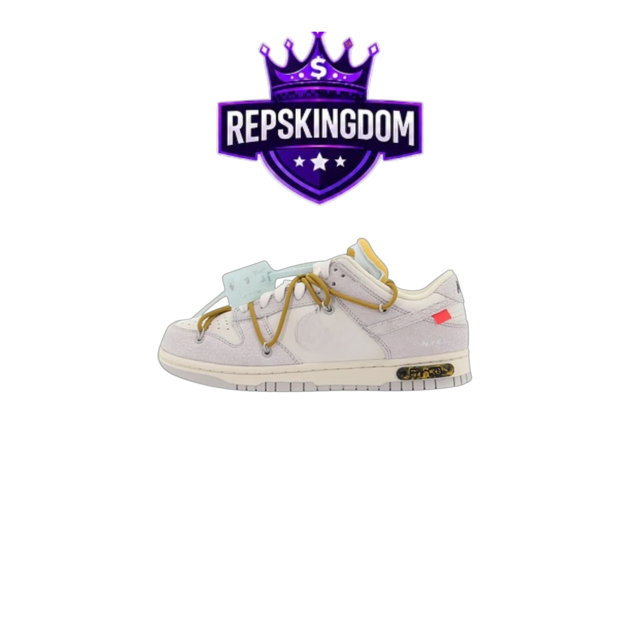 dunk low x Off white