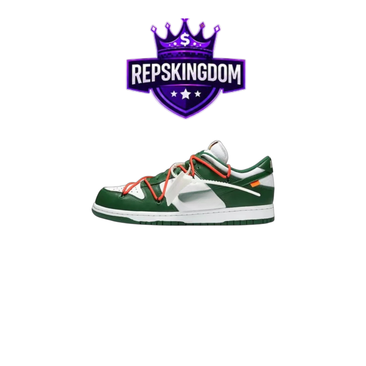 dunk low x Off white