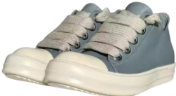 Rick Owens Low Blue Jumbo Lace
